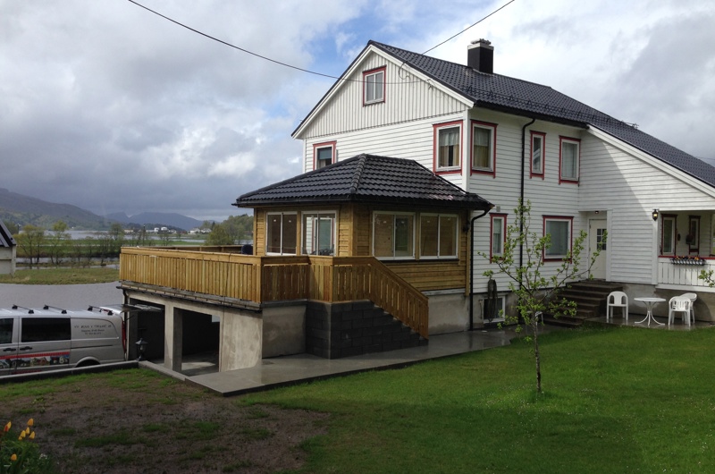 Tilbygg til eldre hus